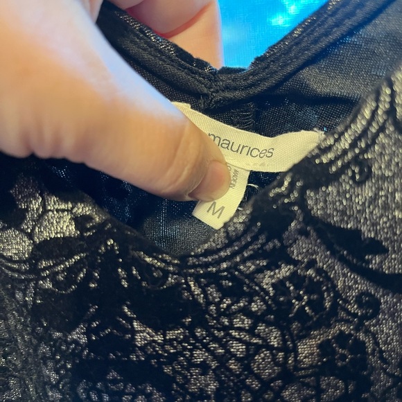 Cute black and silver dress from Maurice’s - Picture 2 of 3